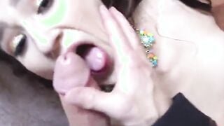 petite teen goes to a party to fuck an older man