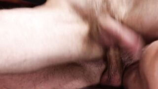 Skinny stud dilled hard by horny stepdad at his office