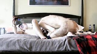 Thick cock twink Blake Anderson drilling his buddy hardcore