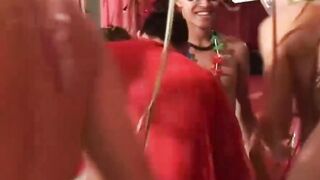 Freaky carnival hunk barebacked mercilessly before facial