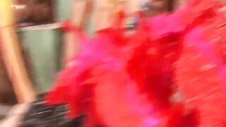 Freaky carnival hunk barebacked mercilessly before facial