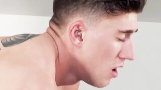 Ryan Rose and Austin Avery pounds Wess in threesome