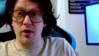 Stunning UK babe sucks off a nerd while GF watches the telly