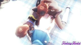 Frozen Cartoon - Elsa & Anna plowed and finger bang 3 Way - Hentai Manga Japanese Disnery Porn
