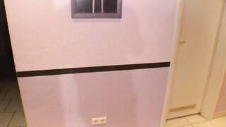 Deutsche Amateur 18 year old macht spontanes Deep Throat treffen mit einem User