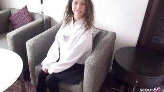 GERMAN SCOUT - ANAL DEFLORATION SEX FOR CURLY HAIR EIGHTEEN JULIA BACH AT PICKUP CASTING
