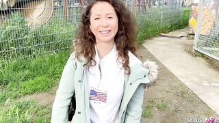 GERMAN SCOUT - ANAL DEFLORATION SEX FOR CURLY HAIR EIGHTEEN JULIA BACH AT PICKUP CASTING