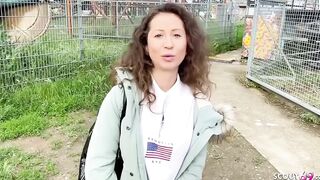 GERMAN SCOUT - ANAL DEFLORATION SEX FOR CURLY HAIR EIGHTEEN JULIA BACH AT PICKUP CASTING