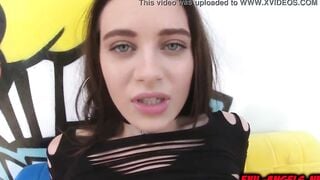 Super dark haired star gone bad as Lana Rhoades is ready to expand her naughty horizons with a hardcore rides from her director Mike