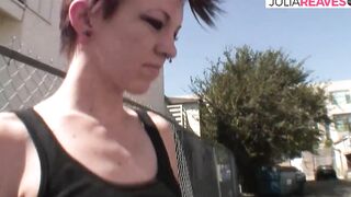 Extremely petite - she only eats big dicks