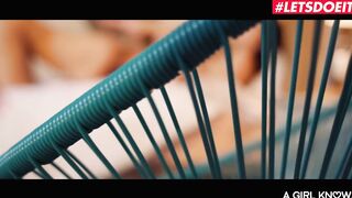 LETSDOEIT - (Sicilia & Arwen Gold) European Lesbians Are Banging With Purple Vibrator
