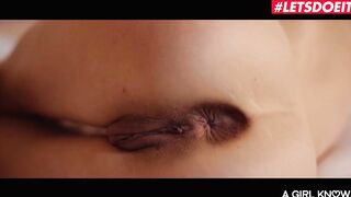 LETSDOEIT - (Sicilia & Arwen Gold) European Lesbians Are Banging With Purple Vibrator