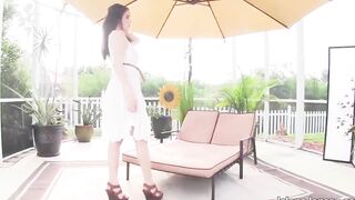 Big Tit Dark Hair Jelena Jensen Ejaculates After Finger Fucking That Soak Snatch!