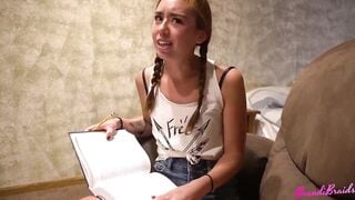College Neighbors Fucks Her Tutor: BrandiBraids