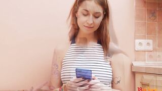18videoz - 18 Year Old angel Iris Kiss Kiss fucked like sex queen