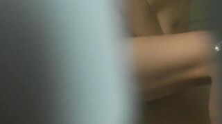 Emily inside the shower - Voyeur fantasy