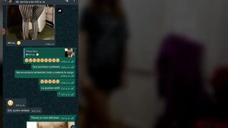 Chat De Whatsapp Con Mi Prima Se pone Caliente Por La Noche
