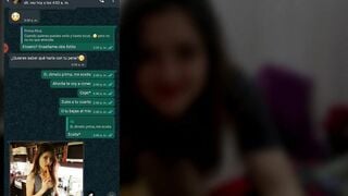 Chat De Whatsapp Con Mi Prima Se pone Caliente Por La Noche