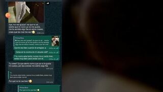 Chat De Whatsapp Con Mi Prima Se pone Caliente Por La Noche