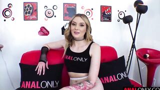ANAL ONLY Chilling Charlotte Sins yummy butt