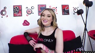 ANAL ONLY Chilling Charlotte Sins yummy butt