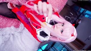 I masturbate my vagina with a juicy vibro sex toy AliceBong