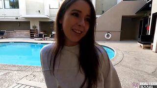 Real Eighteen - Big Boobed Charly Summer Came To LA Just To Got Plowed
