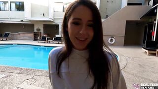 Real Eighteen - Big Boobed Charly Summer Came To LA Just To Got Plowed