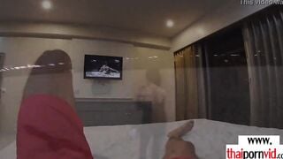 Amateur Thai 19 yo Cherry into goddess uniform surprising her BWC girlfriend
