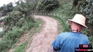 Elephant rides inside Thailand with teenie lovers who had sex afterwards