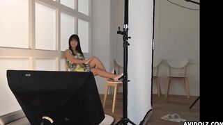 Japanese performer, Tomomi Motozawa is pose, uncensored