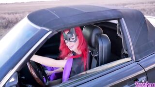 Costumed Canadian Milf Shanda Fay Milks A Lucky Penis Roadside!