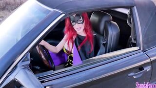 Costumed Canadian Milf Shanda Fay Milks A Lucky Penis Roadside!