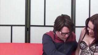 Innocent babe Bella Star tricked into POV banging nerdy cock