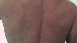 Hairy daddy is all about rough raw pounding his partner