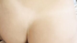 Glamour Honey Blossom impaled on fat dick after blowing it