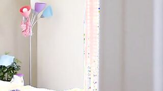 Alexa Grace and her stepbrother Kyle Mason are sharing a room while their house is