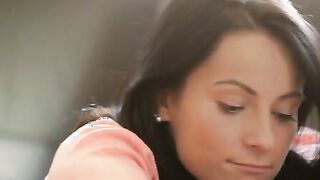 Mindy spends a huge afternoon watching the clock and waiting for her BF Jason X to come home as her