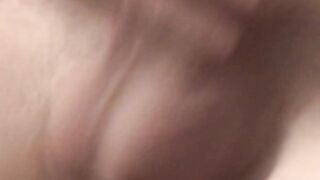 Skinny gay guy with tattoos plays with his erect dick solo