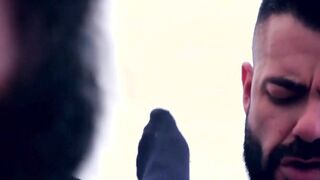 Classy doctor gives thorough anal examination to patient