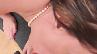 Gorgeous Brit MILF Lara shagged and creampied by sir Jim