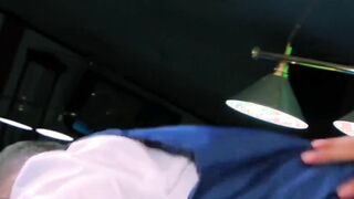 Hunk in classy suit pounded after being slapped with cock