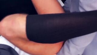 Sexy businessman fucked by slick young partner
