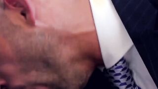 Classy office manager stuffs business partner with big cock