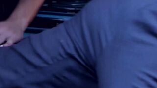 Men in suits hook up in the club for some deep anal sex