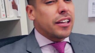 Classy men Salvador Mendoza and Robbie Rojo fuck hard