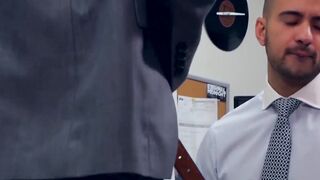 Classy men Salvador Mendoza and Robbie Rojo fuck hard
