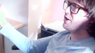 Blonde babe Carly Rae tricked into blowjob UK casting