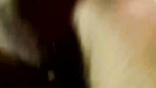 Horny bisexual DJ loves to show off his big black cock
