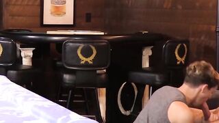 Twink Max Rose pounded doggystyle bareback on pool table Hoe 2